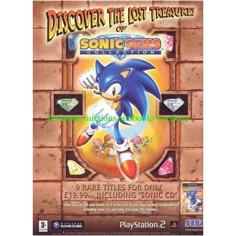 Sonic Gems Collection GC Action Replay Codes .